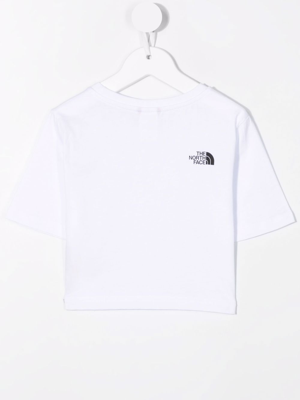 фото The north face kids logo-print short-sleeved t-shirt