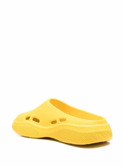 prada yellow slippers