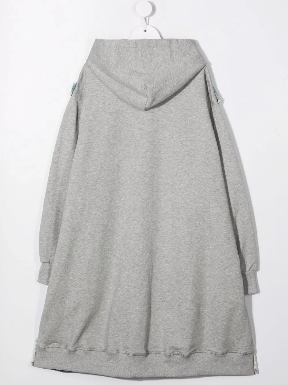 фото Mm6 maison margiela kids джинсовая куртка с капюшоном