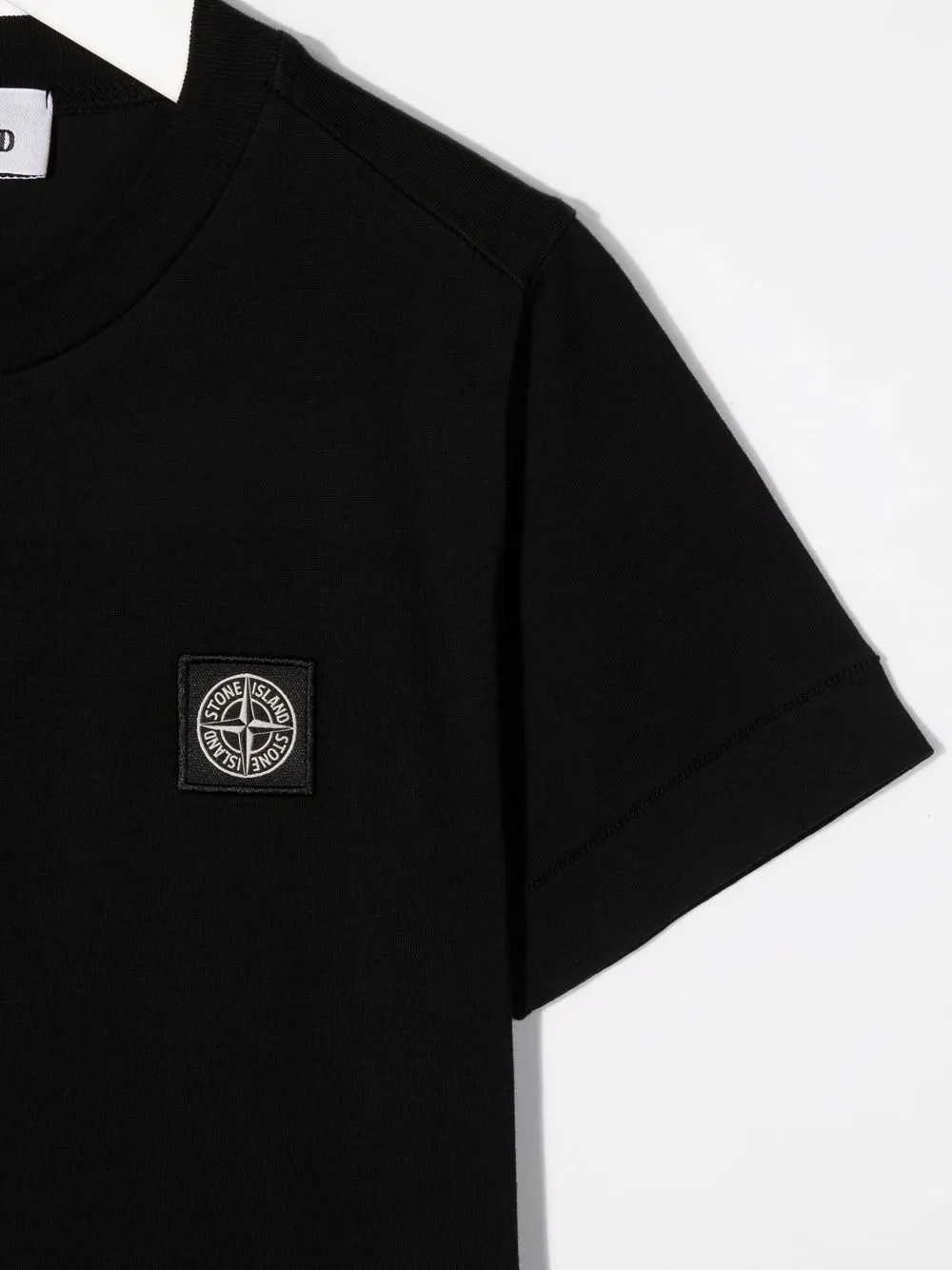 фото Stone island junior футболка с нашивкой-логотипом