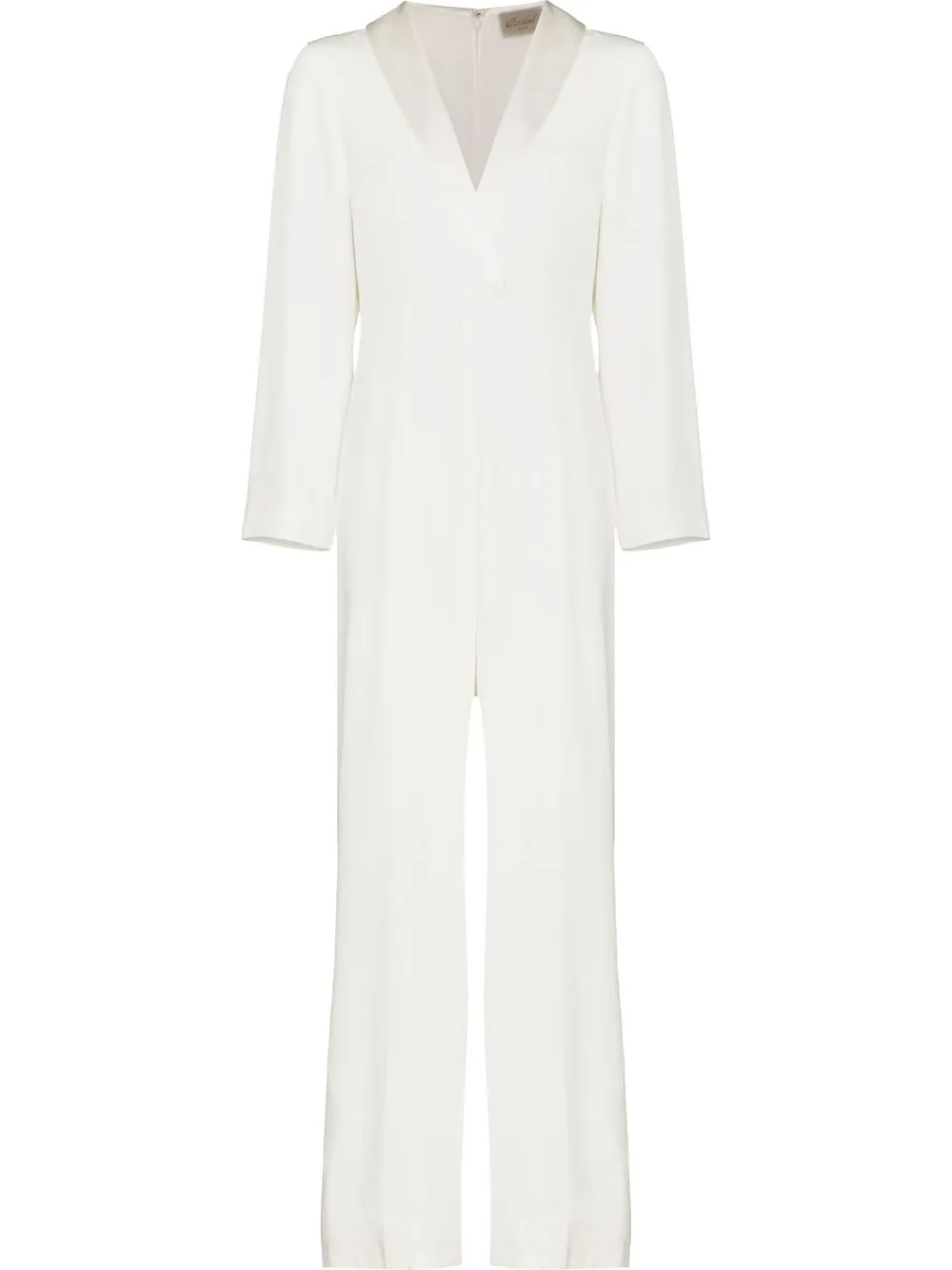 

Rixo Emelia silk jumpsuit - White