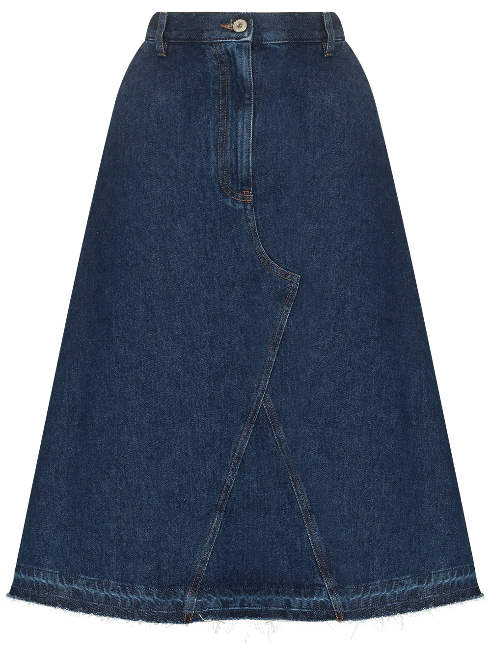 LOEWE джинсовая юбка миди