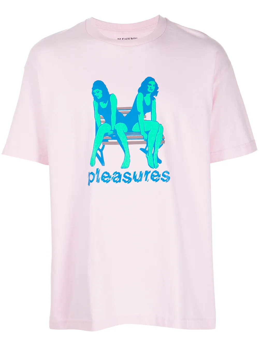 

Pleasures playera manga corta - Rosado