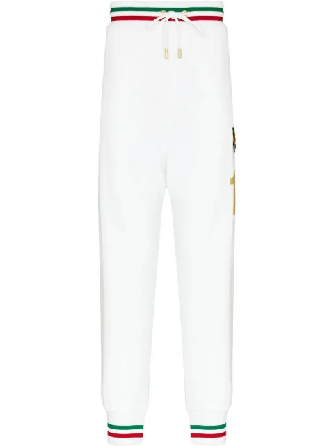 Dolce & Gabbana Jogginghose mit gestreiften Details
