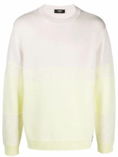 FF Karligraphy two-toned jumper | Fendi 