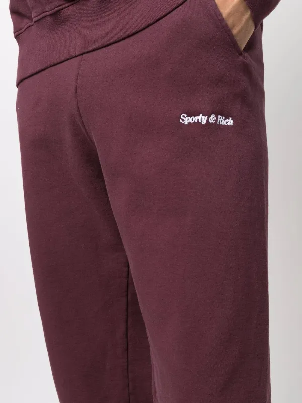 Rich Embroidered Logo Sweatpants - Farfetch