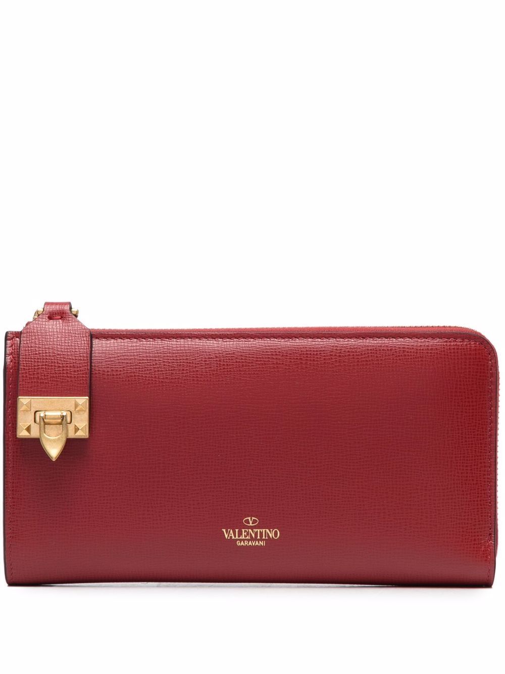 фото Valentino garavani rockstud leather wallet