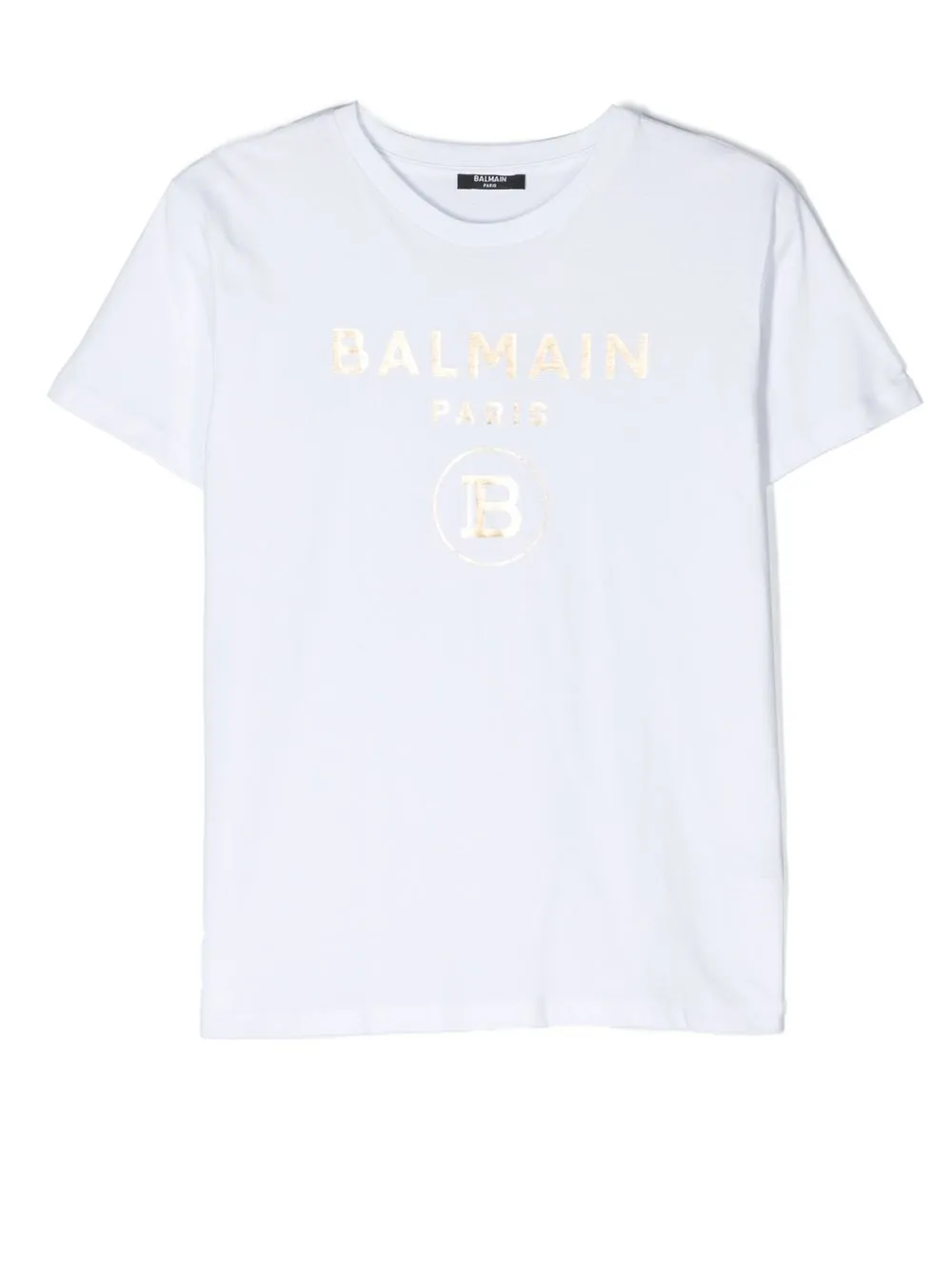 

Balmain Kids logo-print short-sleeve T-shirt - White