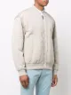 Zegna band-collar zip-fastening jacket