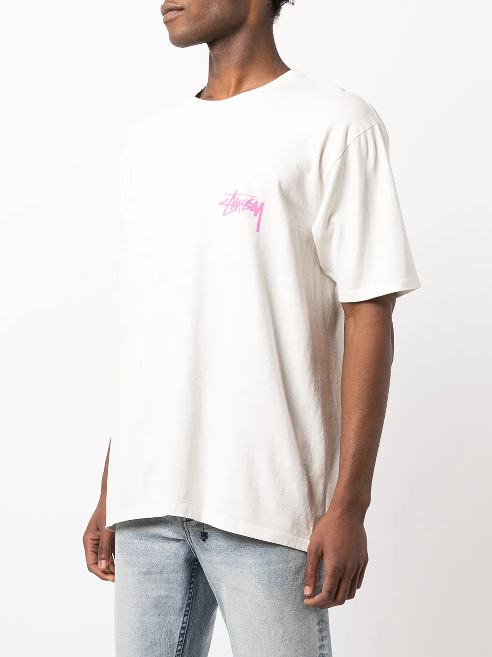 Stussy graphic-logo Print T-shirt 