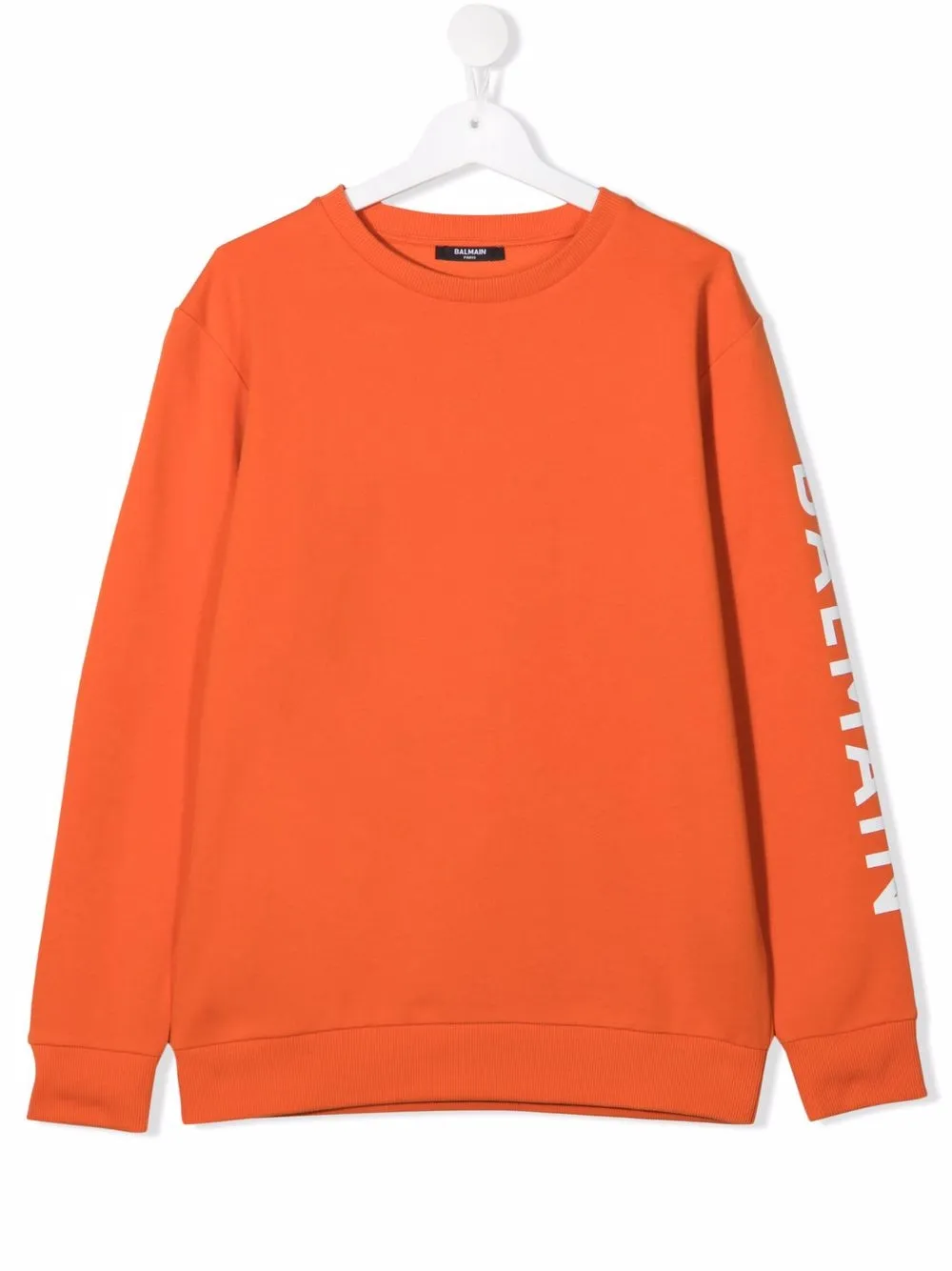 

Balmain Kids sudadera con logo estampado - Naranja