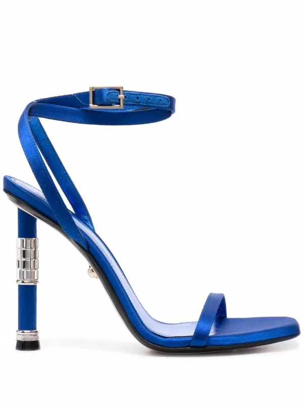 crystal-embellished Heel Sandals - Farfetch