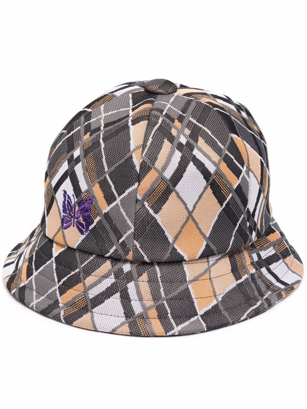 Needles Embroidered-logo Bucket Hat In Multi-color