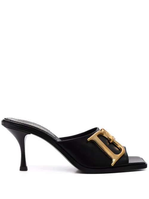 Sandales à plaque logo 90 mm - DSQUARED2 - Modalova