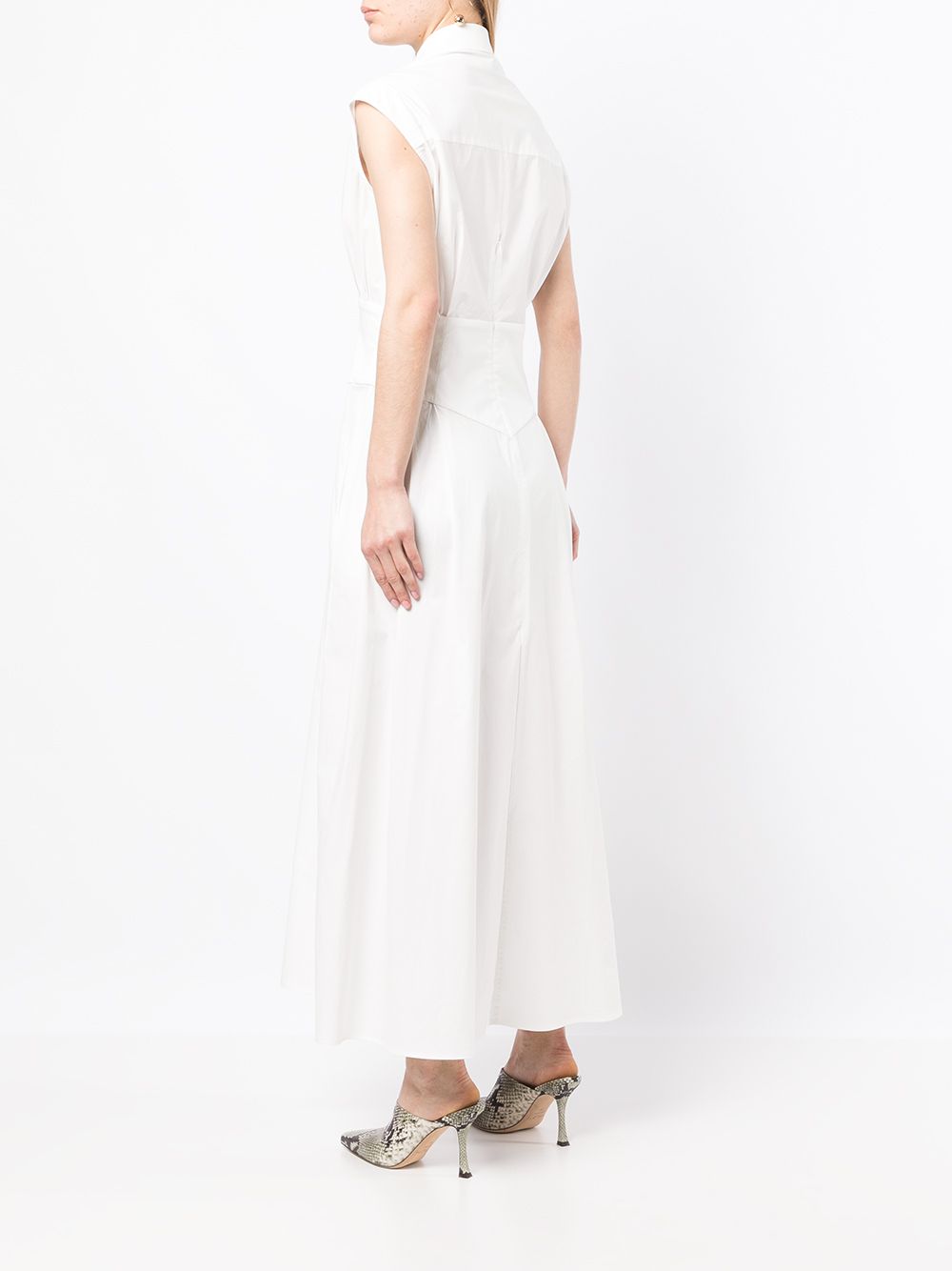 Anna Quan Sleeveless Shirt Dress - Farfetch