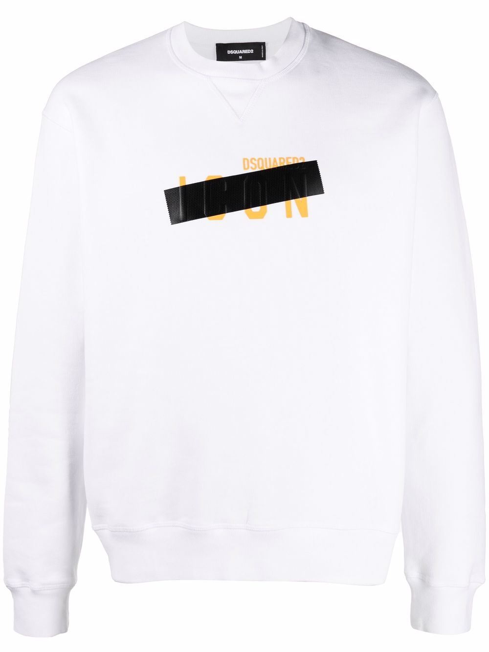 

Dsquared2 sudadera con logo estampado - Blanco