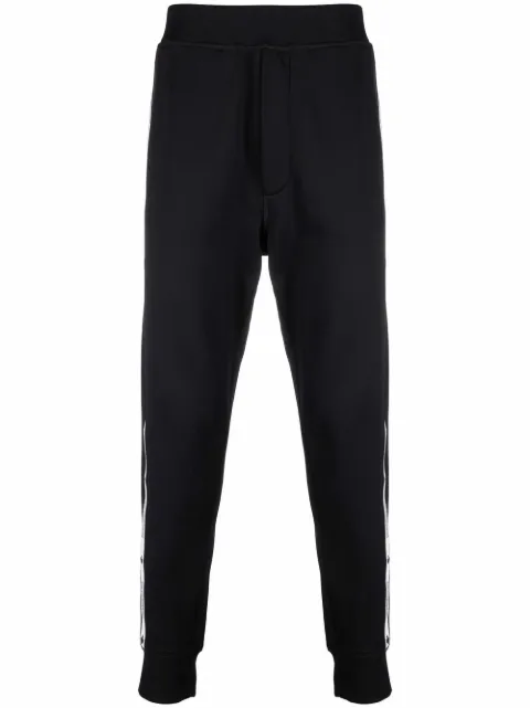 logo-tape detail track pants