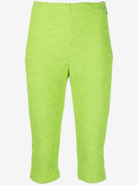MSGM jersey-knit cropped leggings