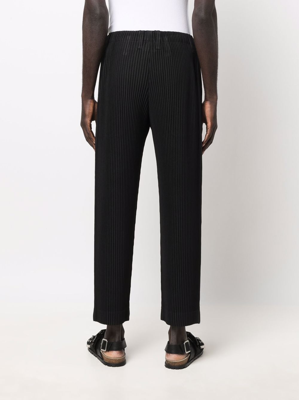 фото Homme plissé issey miyake pleated slim-fit trousers