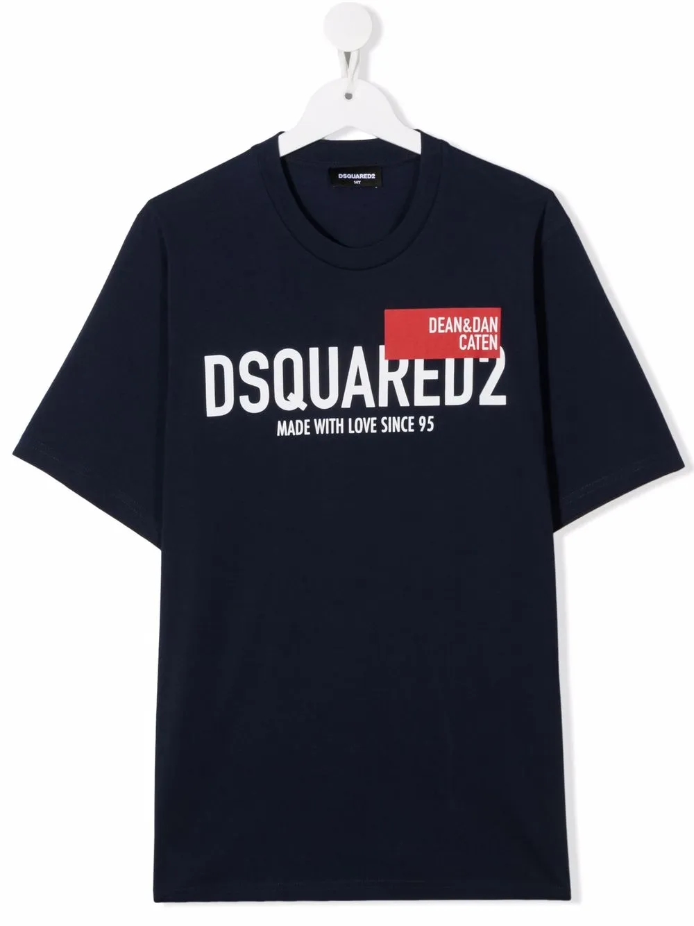 

Dsquared2 Kids playera con logo estampado - Azul