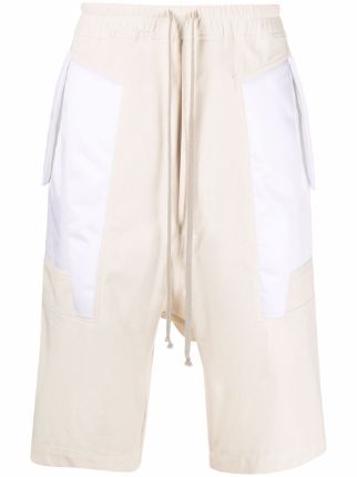 Rick Owens Fogcatcher Cotton Shorts - Farfetch