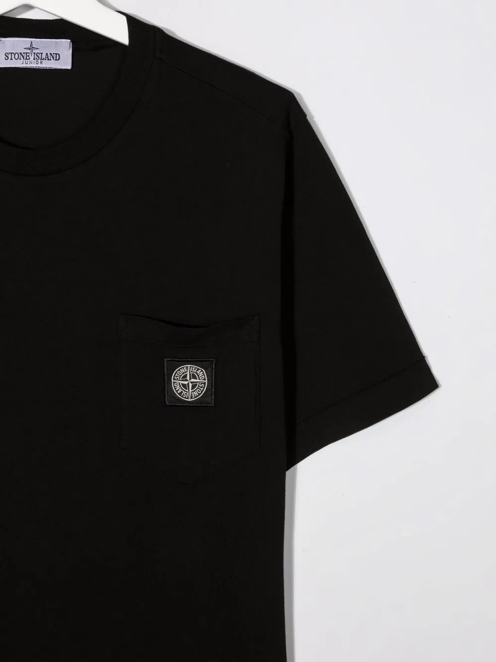 фото Stone island junior футболка с нашивкой-логотипом