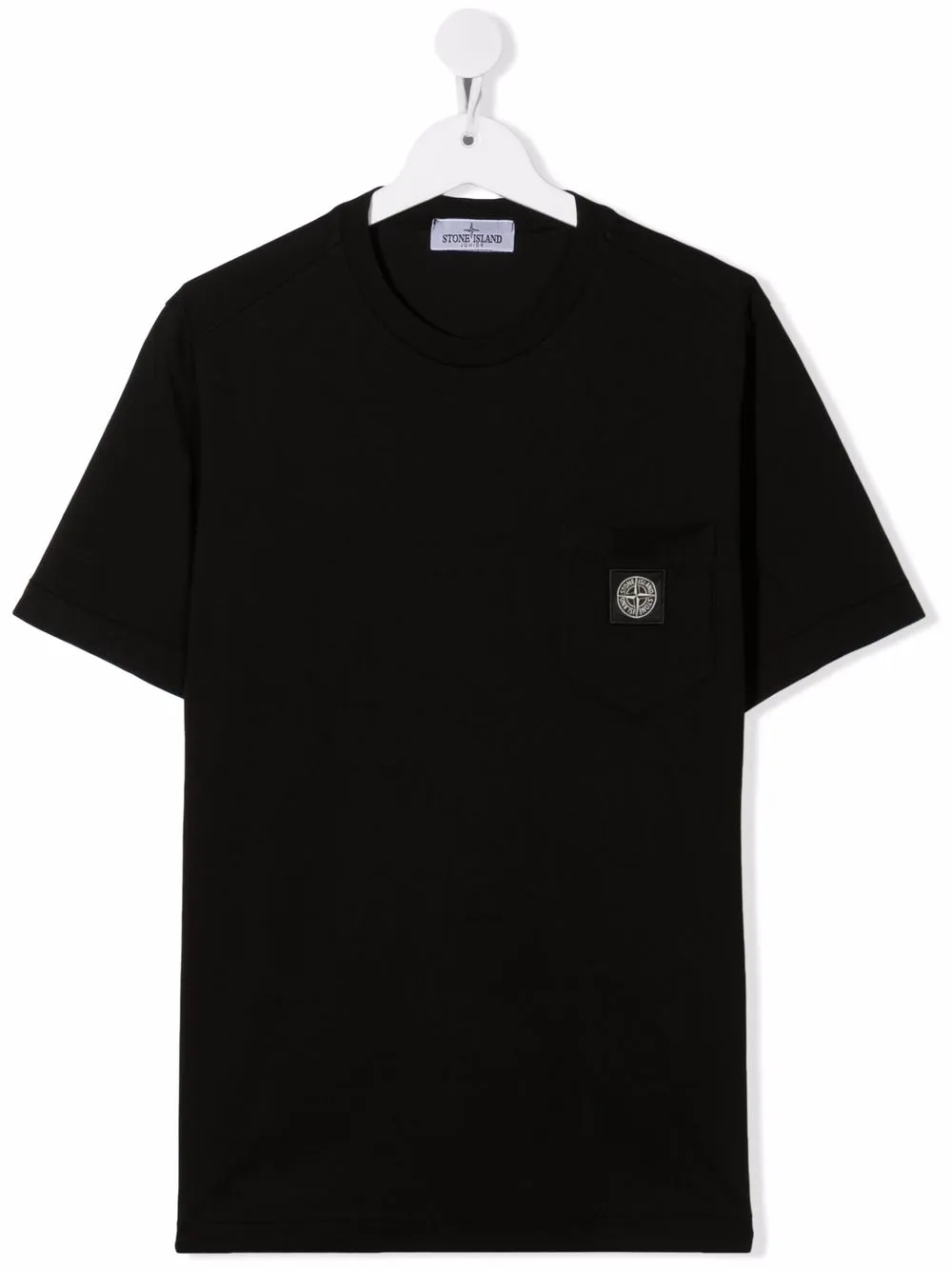 фото Stone island junior футболка с нашивкой-логотипом