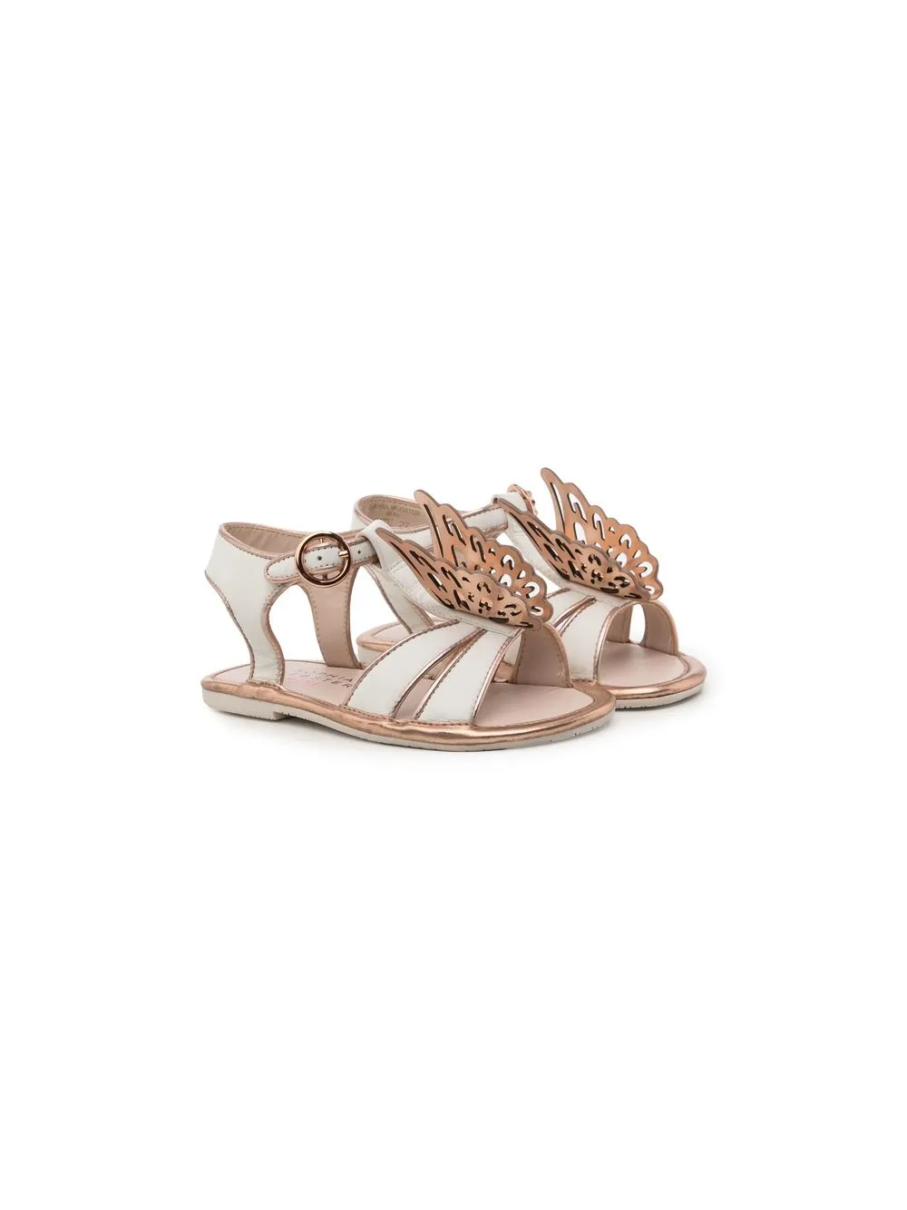 

Sophia Webster butterfly-detail open-toe sandals - Pink