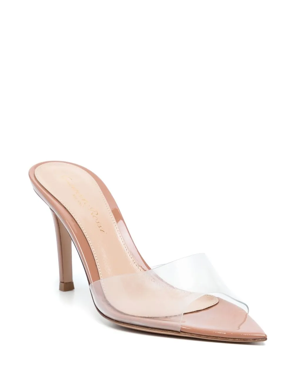 Gianvito Rossi Elle sandalen met open neus - Bruin