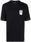 Neil Barrett Flag Bolt cotton T-shirt - Black