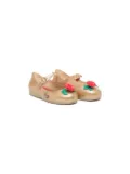 Mini Melissa Disney Princess ballerina shoes - Gold