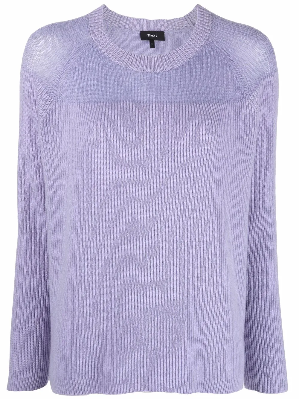 фото Theory ribbed-knit cashmere jumper