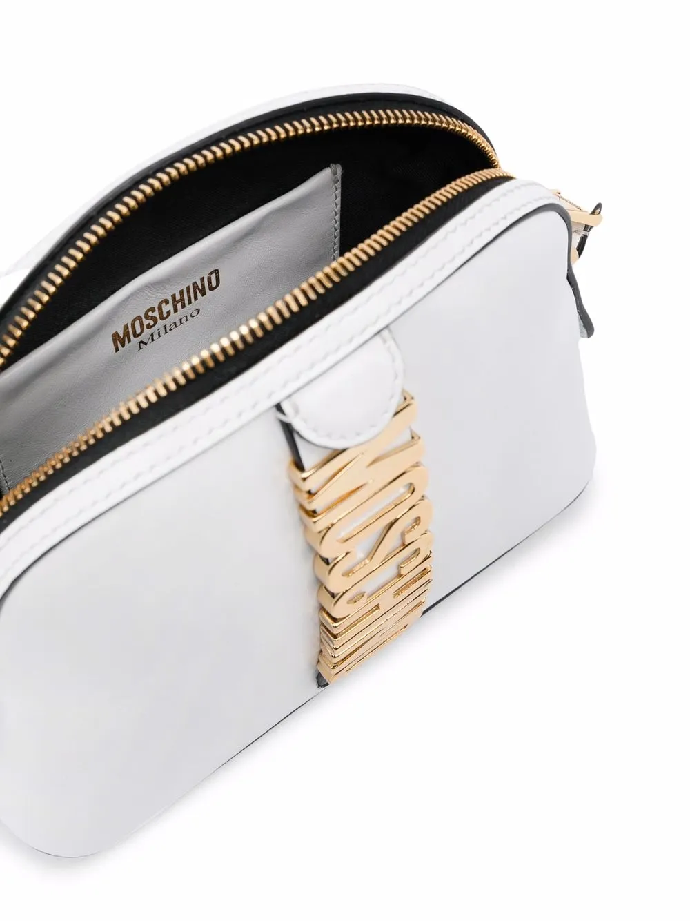 фото Moschino сумка через плечо с логотипом