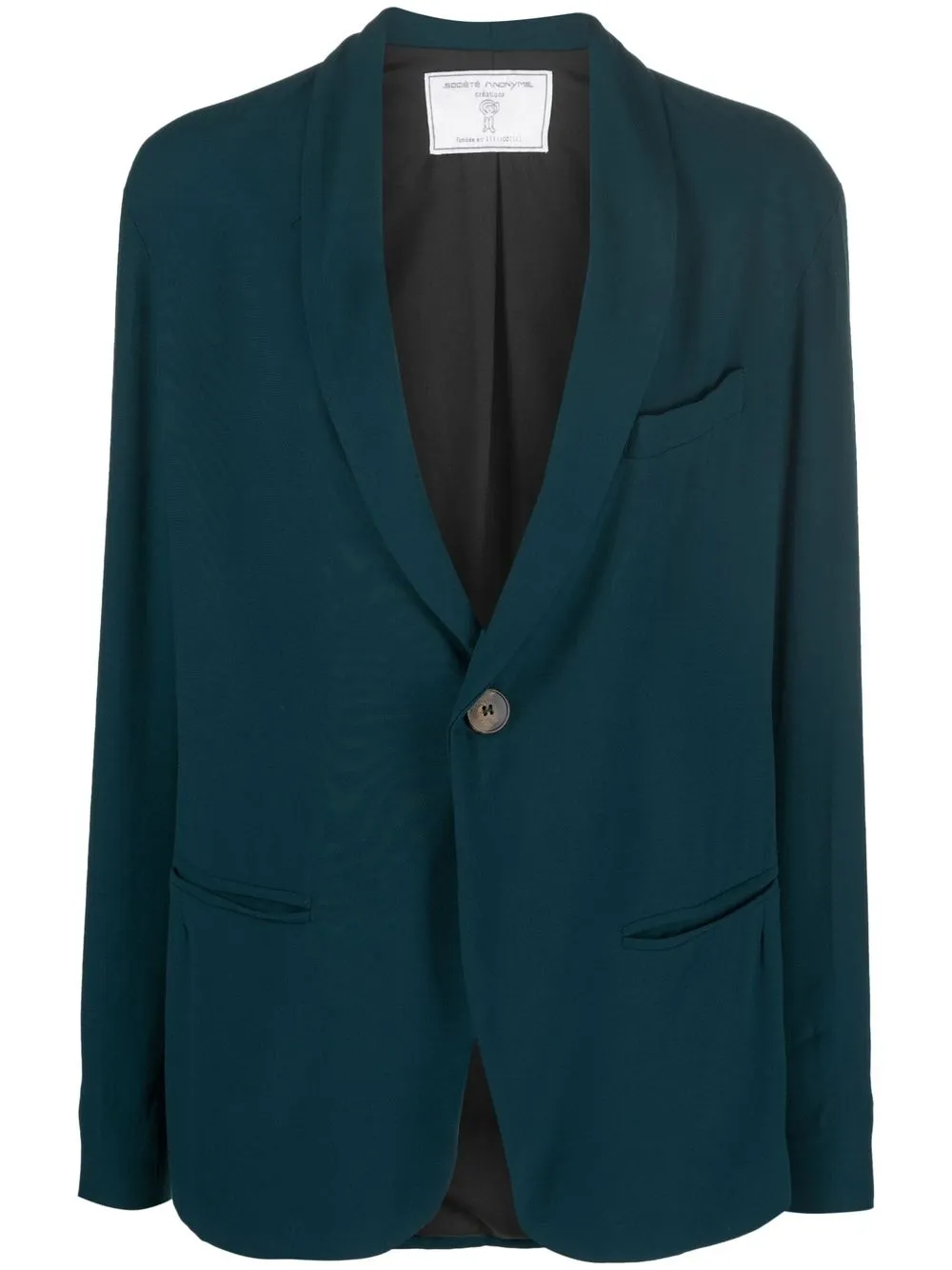 

Société Anonyme oversize single-breasted blazer - Green