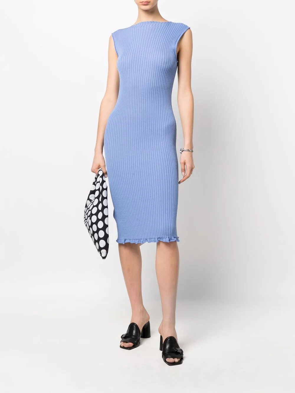 фото Mm6 maison margiela платье с открытой спиной