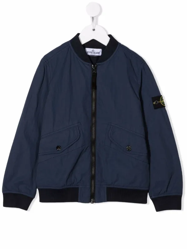 stone island bomber jacket junior