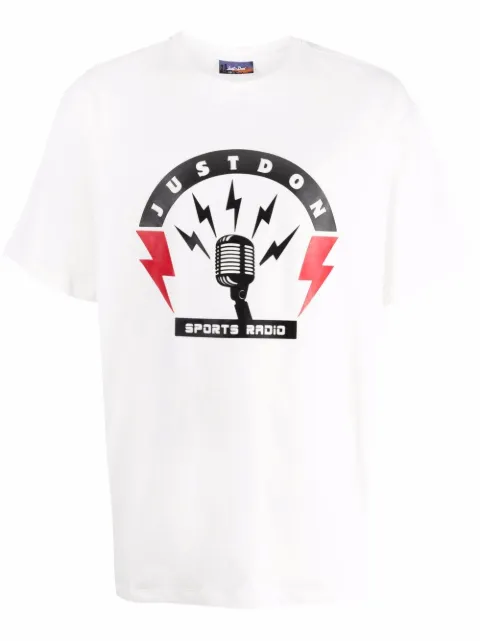 Just Don playera con logo estampado 