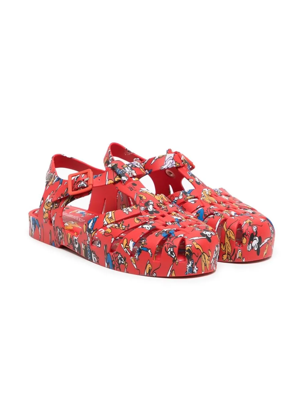 

Mini Melissa sandalias Disney - Rojo