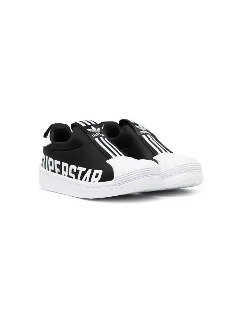 adidas Kids Superstar 360 slip-on sneakers