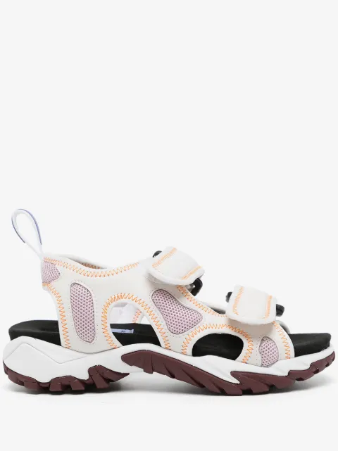 MCQ panelled touch-strap sandals
