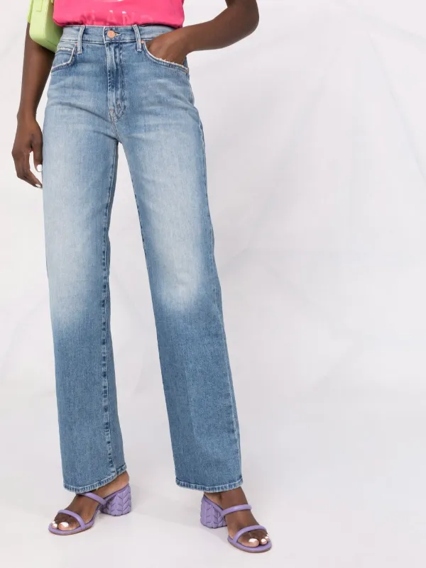 MOTHER The Kick It straight-leg Jeans 