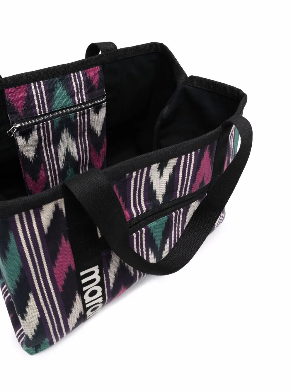 фото Isabel marant étoile жаккардовая сумка на плечо с узором