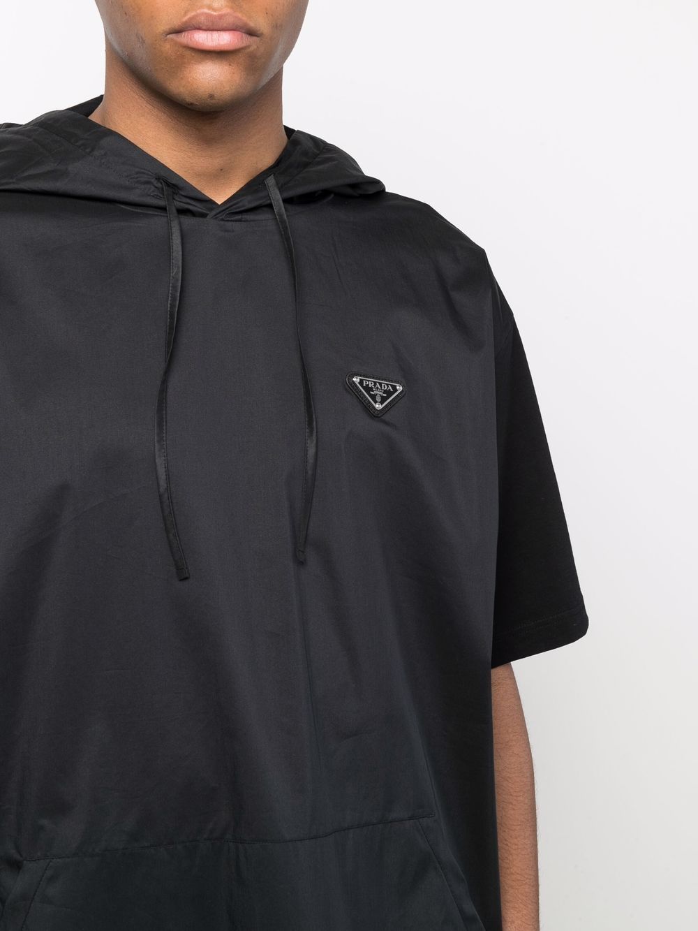 Prada Hooded Jersey T-shirt - Farfetch