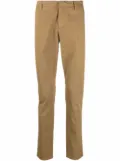 DONDUP slim-cut chino trousers - Neutrals