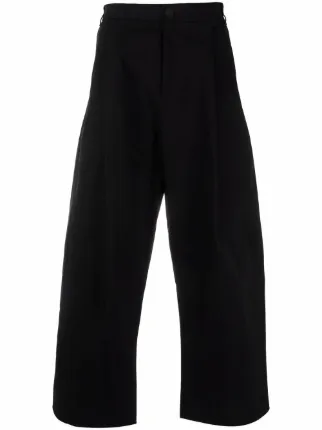 Studio Nicholson Sorte wide-leg Pleated 