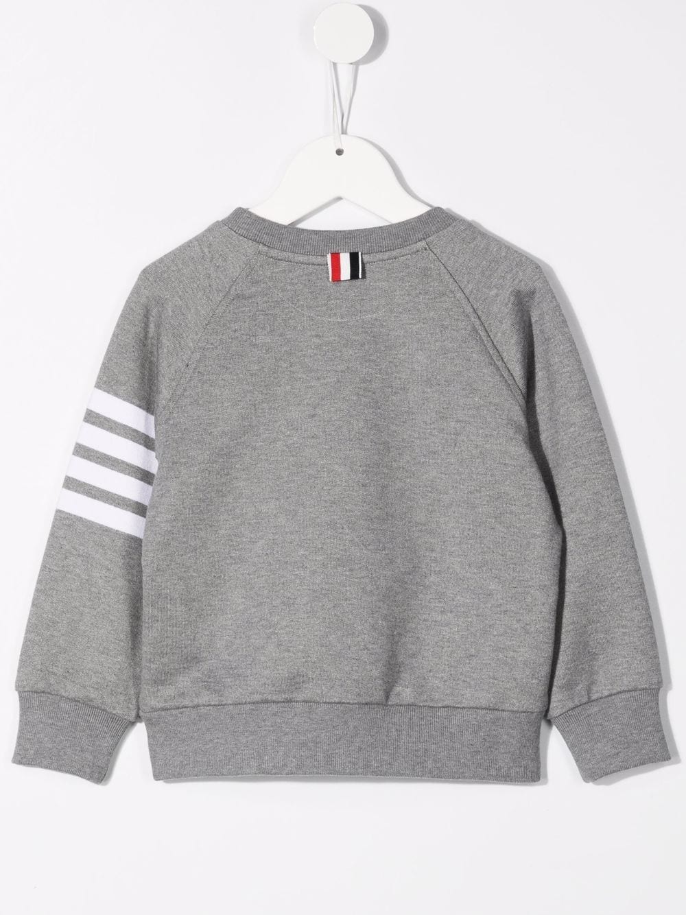 Thom Browne Kids Sweater met logopatch - Grijs