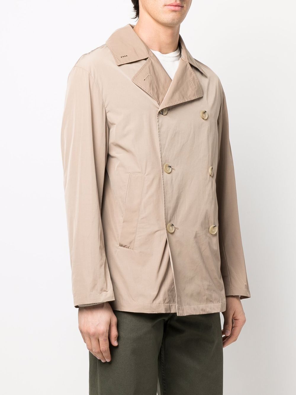 фото Hevo double-breasted cotton jacket