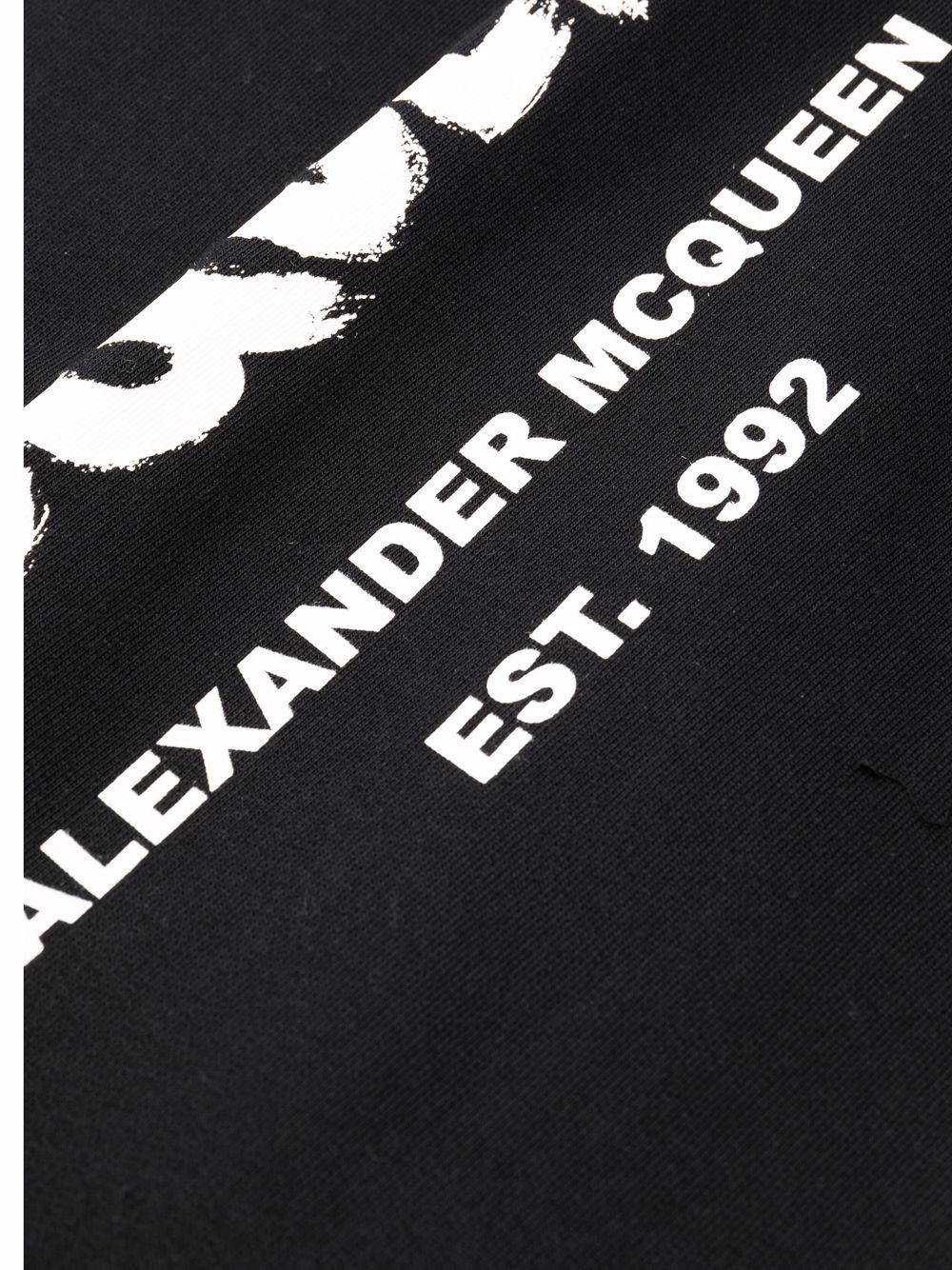 alexander mcqueen logo印花棉質運動褲 圖 7