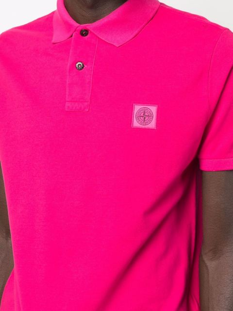 stone island pink tshirt