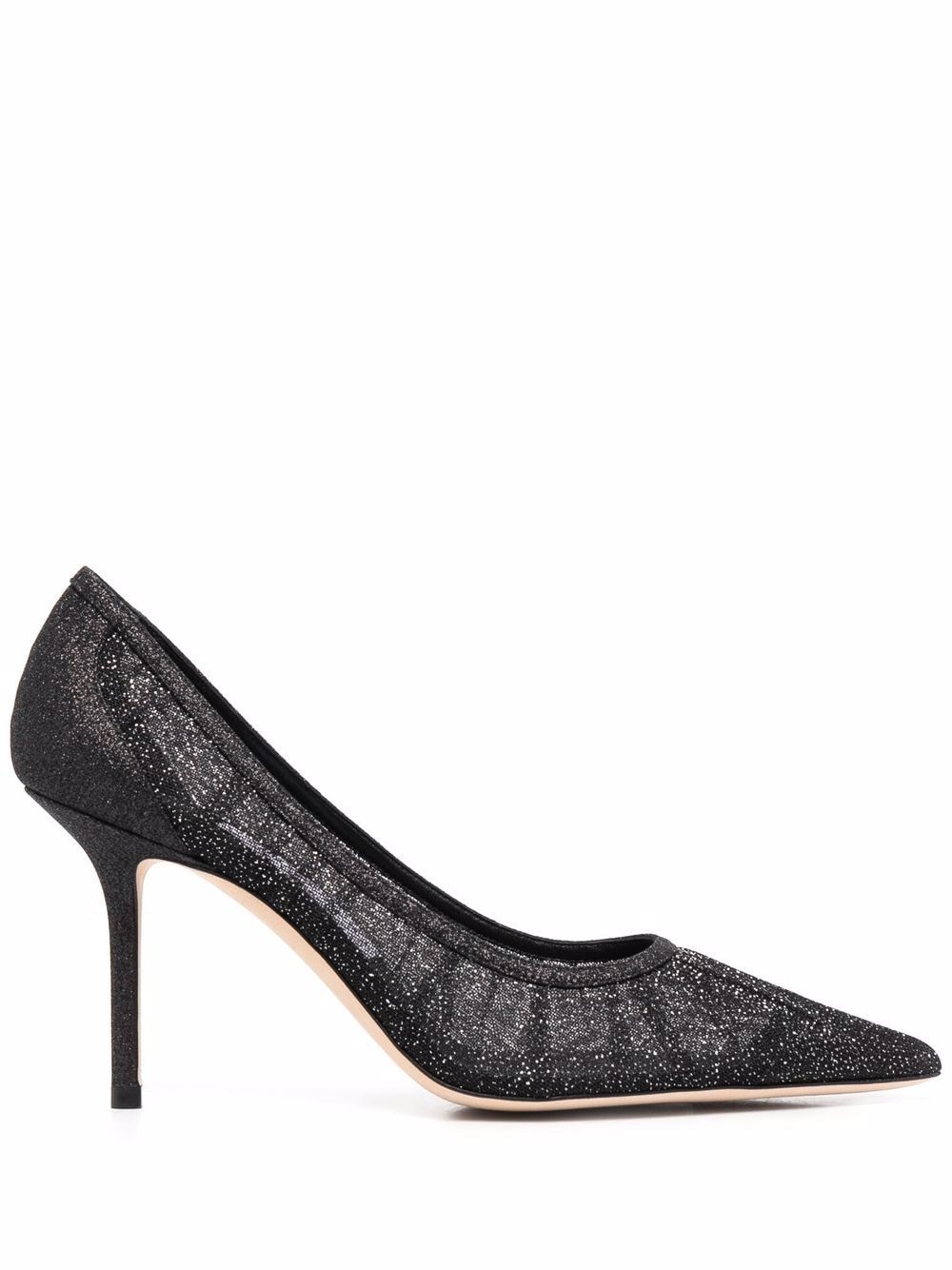 

Jimmy Choo zapatillas Love con tacón de 85mm - Negro